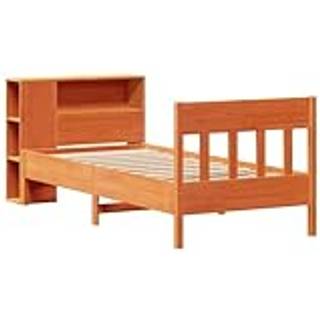 Seng Med Reol Uden Madras Massivt Fyrretræ - 75 x 190 cm