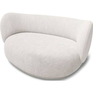 Rico Curve Right - Bouclé - Off-white