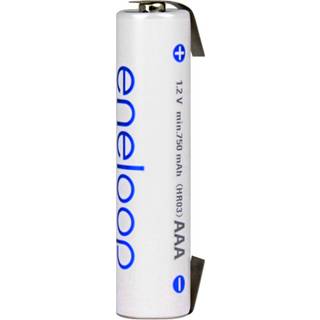 Panasonic Eneloop genopladeligt AAA / R03 batteri med C-loddeflig - 1 stk.
