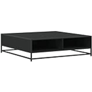 Sofabord 60,5X60,5X30 Cm Konstrueret Træ Og Metal Sort - Sort / 100 x 100 x 30 cm