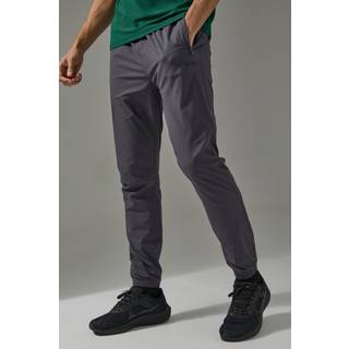 Mens Charcoal Man Active Shower Resist Buckle Tapered Jogger
