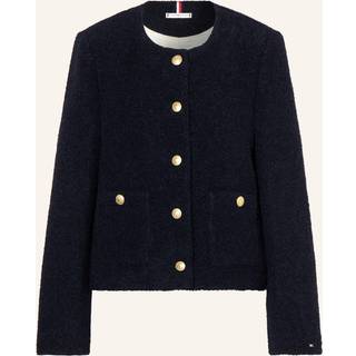 Wool Blend Bouclé Cropped Jacket