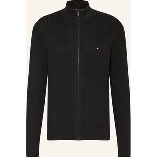 Herringbone Knit Zip-Thru Jumper