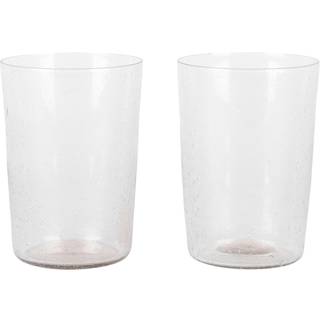 Frama Isle Drikkeglas 2-pak - Drikkeglas Genbrugsglas Light smoke - 3401