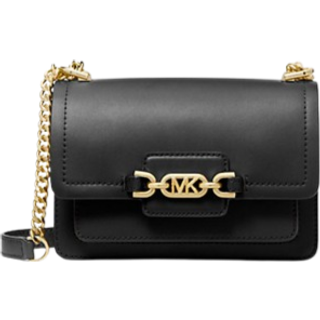 MK Heather Extra-Small Leather Crossbody Bag - Black - Michael Kors - ONE SIZE