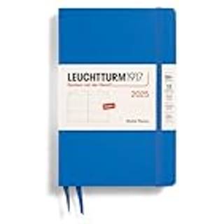 LEUCHTTURM1917 - Ugeplanl?gning 2025 Hardcover Paperback (B6+) Sky (1. jan - 31. december 2025)