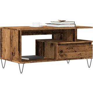 Sofabord 90X49X45 Cm Konstrueret Træ - Gammelt træ