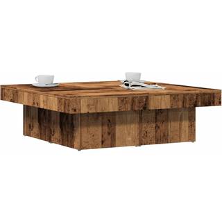 Sofabord 90X90X28 Cm Konstrueret Træ - Gammelt træ