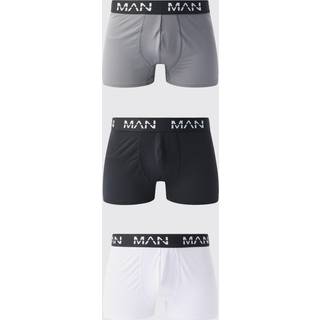 Mens Multi Man Active Performance Boxer 3 pack