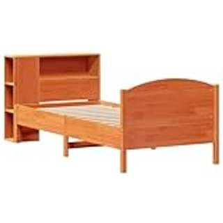 Seng Med Reol Uden Madras Massivt Fyrretræ - 75 x 190 cm