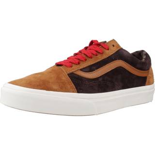 Vans - Old Skool Pig Suede Shoes, Man, Orange/Brown, Size: 41 - Brown - 41