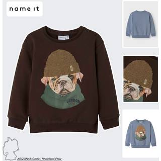 NAME IT Sweatshirt Radek Flint Stone