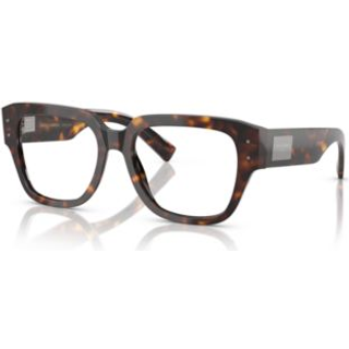 Dolce & Gabbana DG3405 502 54 Briller Mænd Tortoiseshell - Dark Tortoise - 54mm