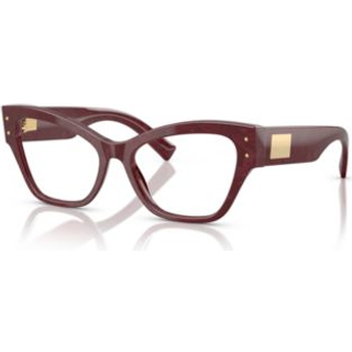 Dolce & Gabbana Kvinde DG3404 3442 Optiske stel Acetat Flerfarve Transparent Sommerfugl Normal