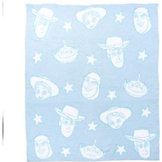 Jay Franco Disney Pixar Toy Story Feather Knit Fluffy Throught - Woody og Buzz Lightyear Fuzzy Tæppe måler 50 x 60 tommer | Super blød let senget