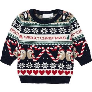 NAME IT Jule Sweater Rille Dark Sapphire