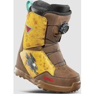 ThirtyTwo Lashed BOA Fava 2025 Kids Snowboardstøvler - 5 - tobacco