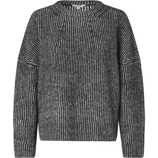 Gillian Contrast-M Strik - Sort - str. M/L