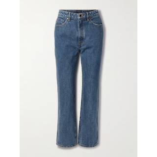 Khaite Abigail high-rise straight jeans - blue - 30