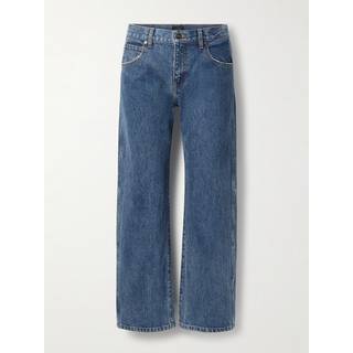 Khaite Kerrie mid-rise wide-leg jeans - blue - 29