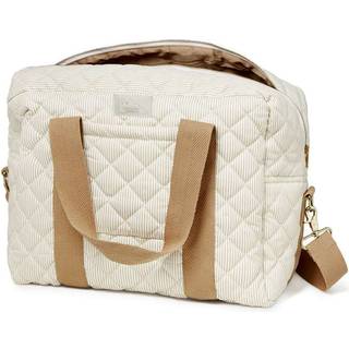 Cam Cam Copenhagen Pusletaske - Stor - OCS - Classic Stripes Camel