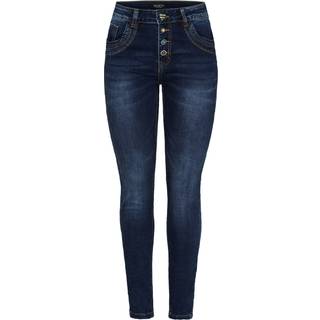 Marta du Chateau dame jeans MdcCarina Mdc180-2586 - Dark Blue Denim - XXL