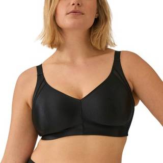 Naturana Curve Hugger Soft Bra - Black - F 95