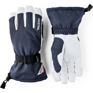 Hestra Powder Gauntlet 5 Finger Handsker størrelse 9 farve blå