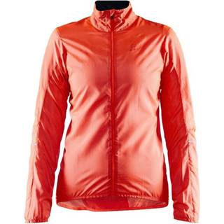 Craft Essence Light Wind Jakke Womens Orange - Størrelse Medium