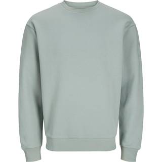 Plus Size Ensfarvet Sweatshirt