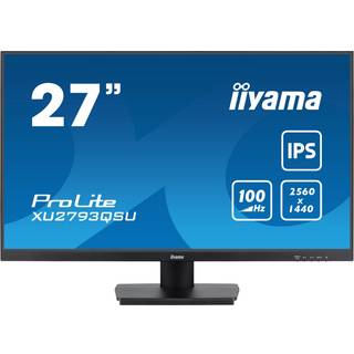 iiyama ProLite XU2793QSU-B7 LED display 68,6 cm (27") 2560 x 1440 pixel Wide Quad HD Sort