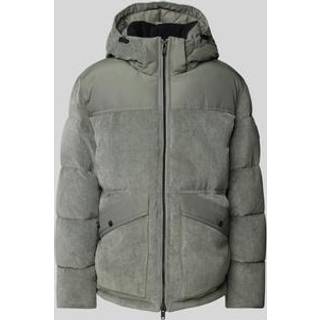 BOSS Odope Puffer Jacket Open Grey