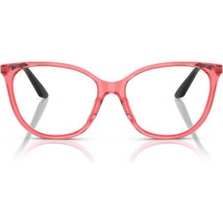 Emporio Armani EA3249U 6198 53 Briller Kvinder Rød - Transparent Bright Red - 53mm
