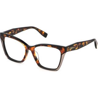 Furla VFU828V 0745 53 Briller Kvinder Tortoiseshell - Shiny Dark Tortoise Beige Brown Laminate - 53mm