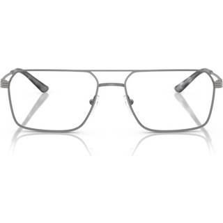 Emporio Armani Mand EA1166 3003 Optiske stel Metal Grå Transparent Firkantet Normal