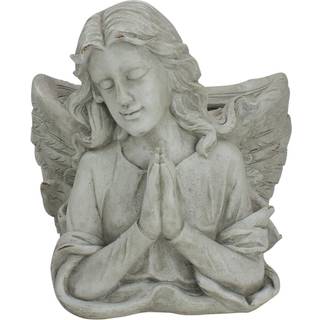 Northlight 11 """" Gr? bede Angel Bust Outdoor Garden Statue Planter