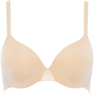 Chantelle Essentiall BH med bøjle, beige, Størrelse: 80D, Dame