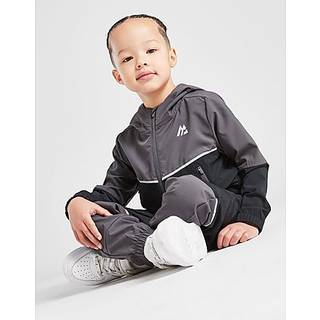 MONTIREX Trek Woven Full Zip Set Children, Sort - 3-4Y