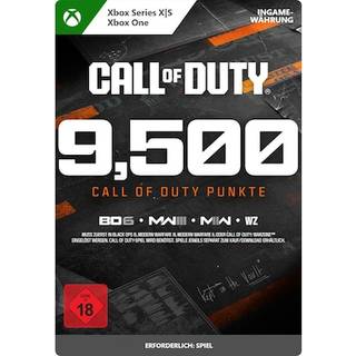 9,500 CALL OF DUTY POINTS