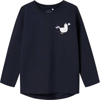 NAME IT Langærmet Bluse Vix Dark Sapphire