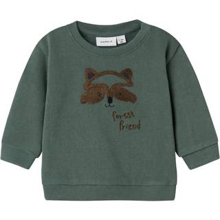 NAME IT Sweatshirt Salt Dark Forest