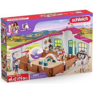 Schleich Horse Club Peppertree ridehal 42639 - legesæt med 179 dele