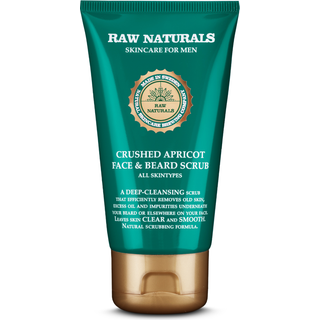 Raw Naturals Crushed Apricot Face & Beard Scrub