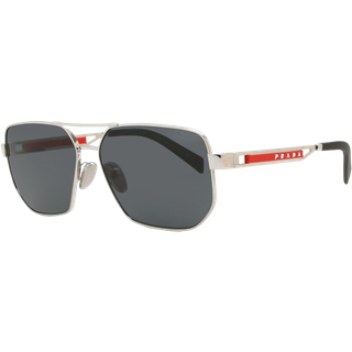 Prada Linea Rossa PS51ZS 1BC06F 59 Solbriller Mænd Silver - Silver - 59mm