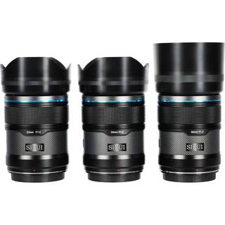 Sirui Sniper Kit 23mm, 33mm + 56mm F1.2 Carbon black Sony E-mount