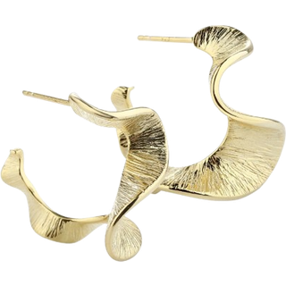 RHUMBA MEDIUM HOOP | GOLDEN