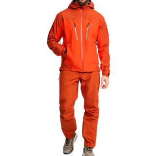 Silence Proshell 3L Jacket Herre Rooibos Tea / Pureed Pumpkin, Størrelse:M - Jakker > Regn- Og Skaljakker