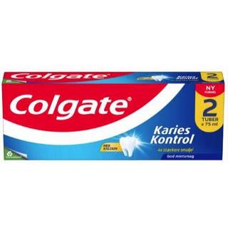 Colgate Karies Kontrol tandpasta 2,5x3,9x9cm 20ml hvid