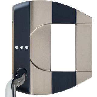 Odyssey Ai-One Milled Jailbird Mini T DB Double Bend Neck Putter - Blå/Chrome - Højre - Str. 33" - Odyssey Ai-ONE Milled (2023) Midsize Hvid/Blå