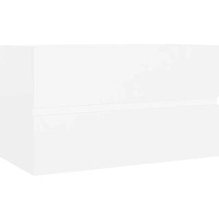 skab til håndvask 80x38,5x45 cm konstrueret træ hvid